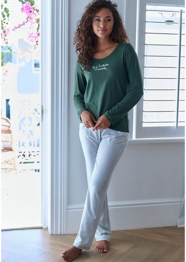 S.Oliver RED LABEL Beachwear Pyjama top met schattige frontprint - Foto 3