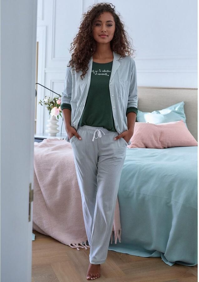 S.Oliver RED LABEL Beachwear Pyjama top met schattige frontprint - Foto 5