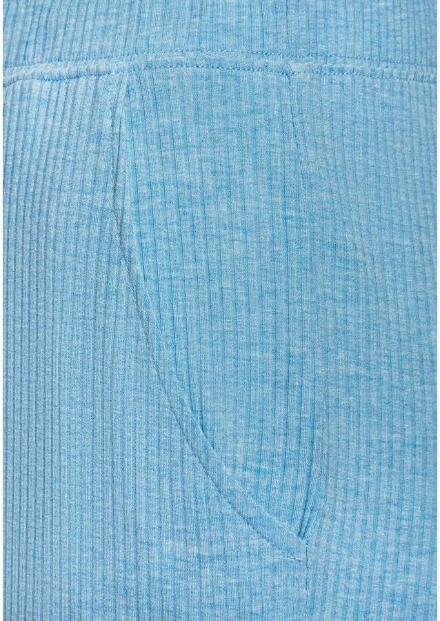 S.Oliver RED LABEL Beachwear Pyjamabroek in elastische 4x4 ribstof - Foto 2