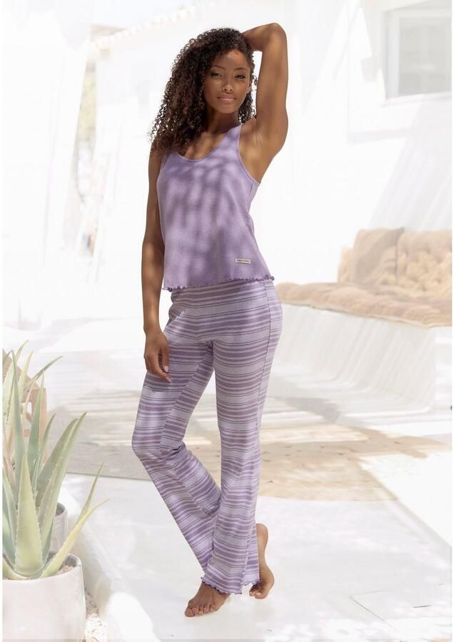 S.Oliver RED LABEL Beachwear Pyjamabroek met babylock-details - Foto 3