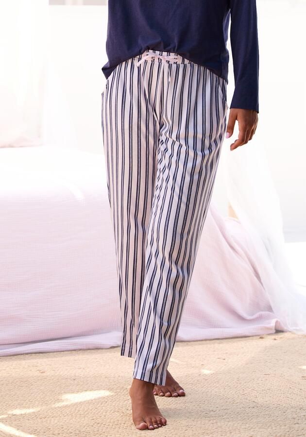 S.Oliver RED LABEL Beachwear Pyjamabroek met mooie all-over print - Foto 5