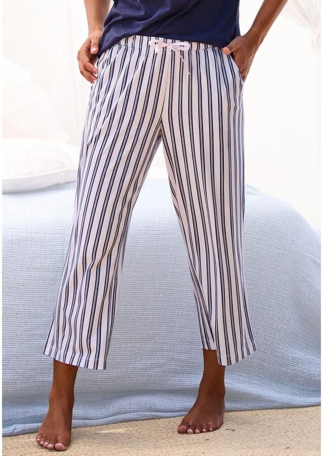 S.Oliver RED LABEL Beachwear Pyjamabroek met mooie all-over print - Foto 3