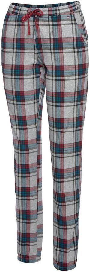 S.Oliver RED LABEL Beachwear Pyjamabroek met motief all-over en contrastkleurige koord - Foto 5