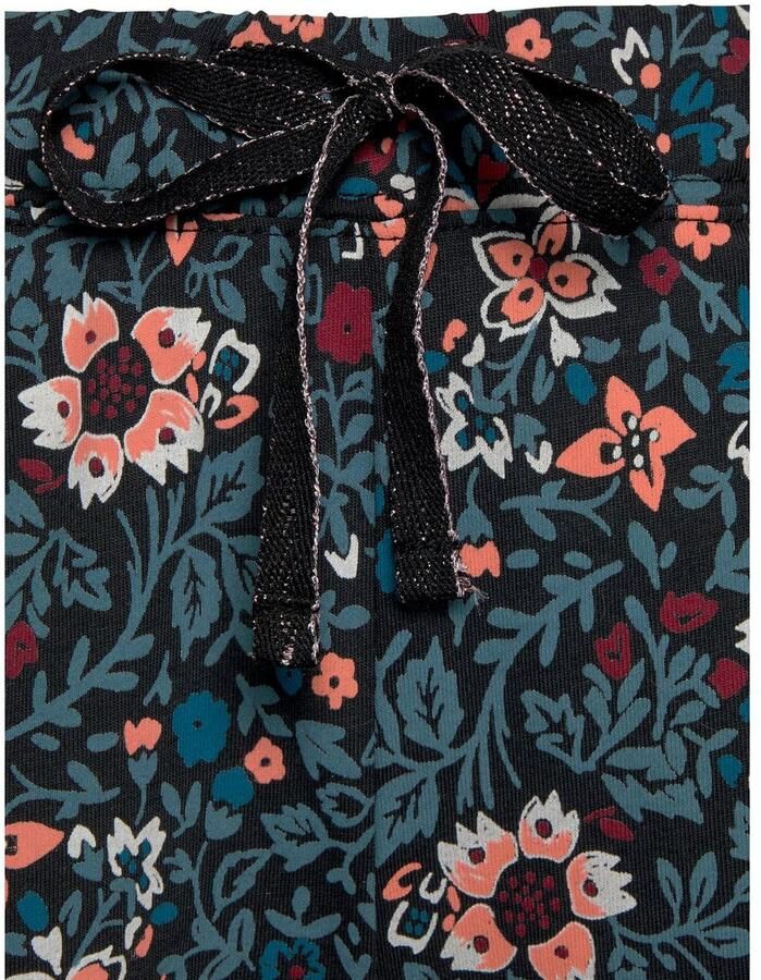 S.Oliver RED LABEL Beachwear Pyjamabroek met motief all-over en contrastkleurige koord