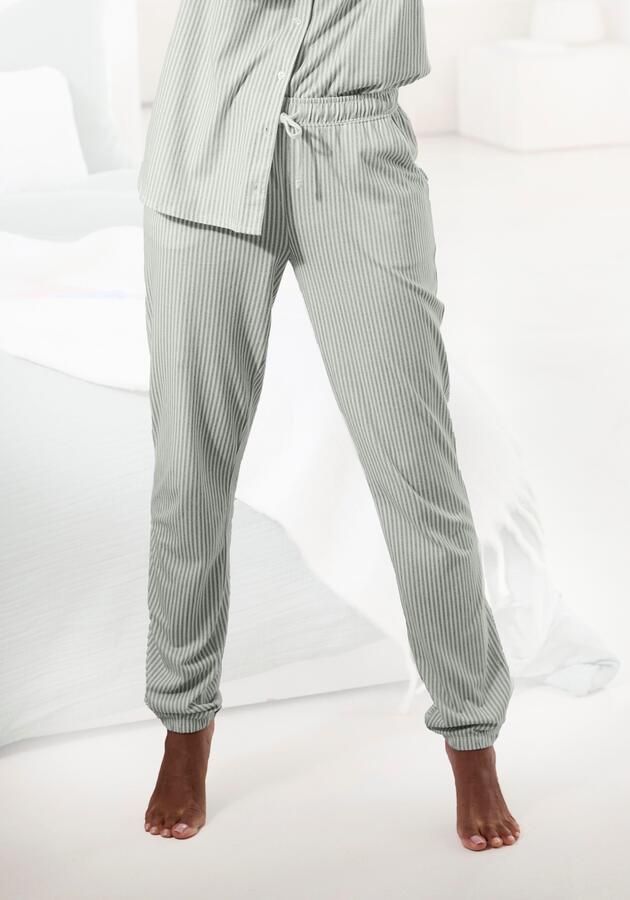 S.Oliver RED LABEL Pyjamabroek met streepmotief model 'Everyday' - Foto 6