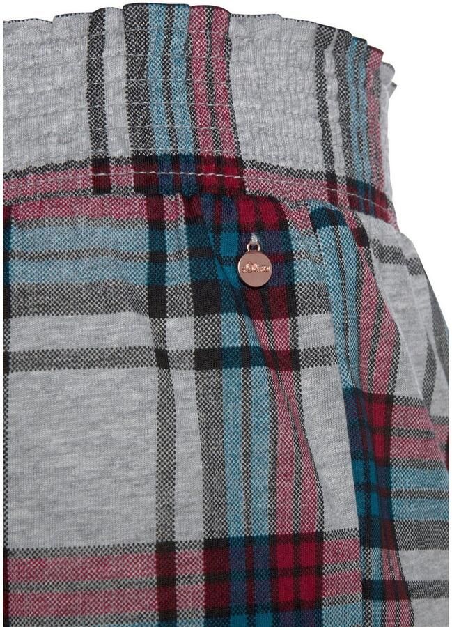 S.Oliver RED LABEL Beachwear Pyjamabroek motief all-over met elastische band