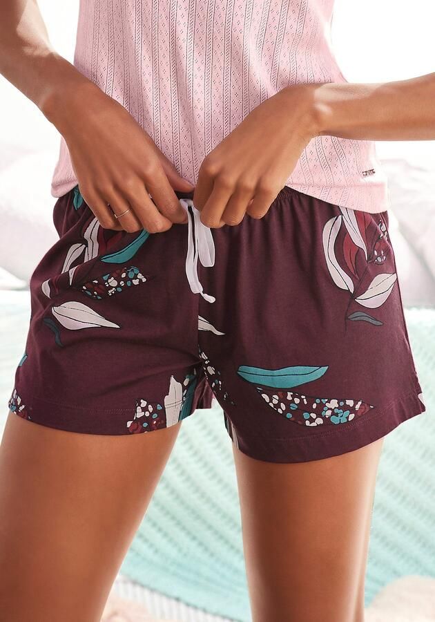 S.Oliver RED LABEL Beachwear Pyjamashort met all-over print - Foto 5