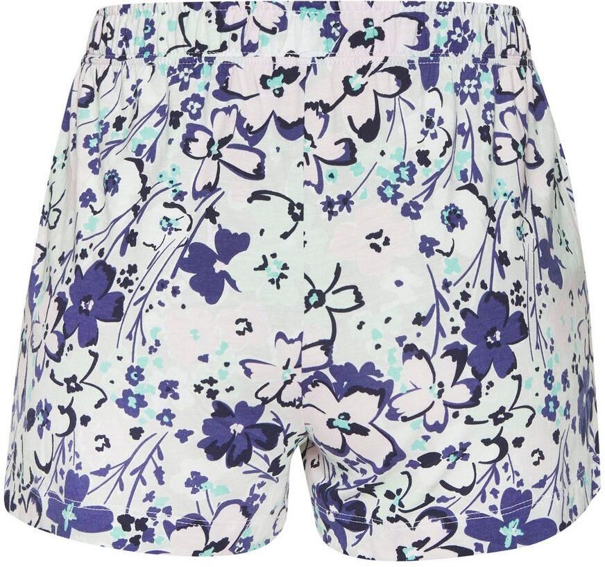 S.Oliver RED LABEL Beachwear Pyjamashort met mooie all-over print