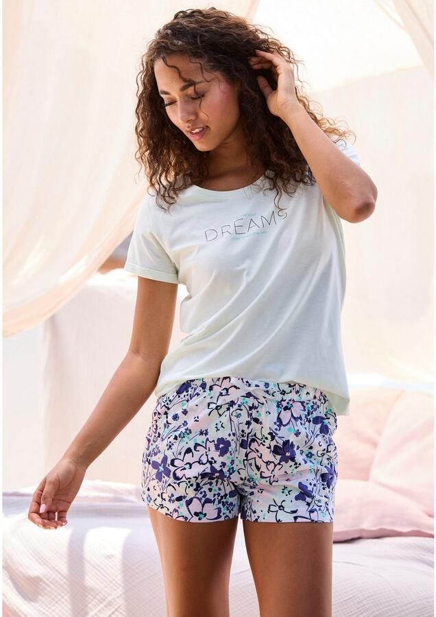 S.Oliver RED LABEL Beachwear Pyjamashort met mooie all-over print - Foto 5