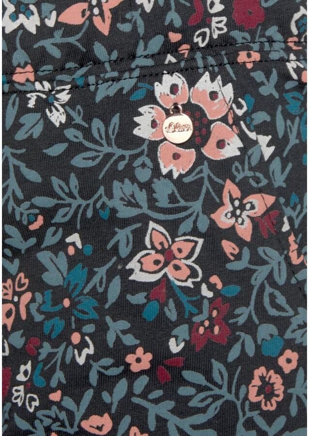 S.Oliver RED LABEL Beachwear Pyjamashort motief all-over met rimpelrandjes - Foto 4