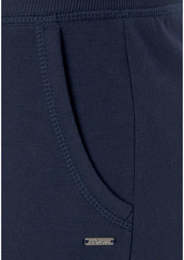 S.Oliver RED LABEL Beachwear Relaxshorts met noorse patroon details loungepak - Foto 3