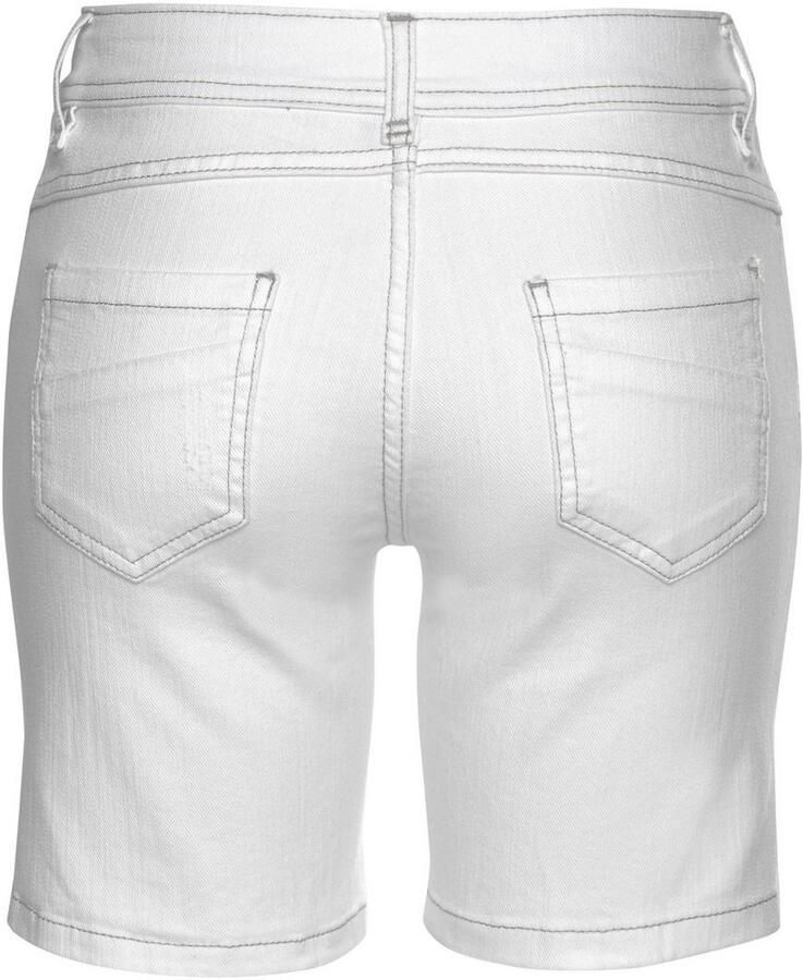 S.Oliver RED LABEL Beachwear Short met stretchpercentage bermuda's om op te rollen korte broek