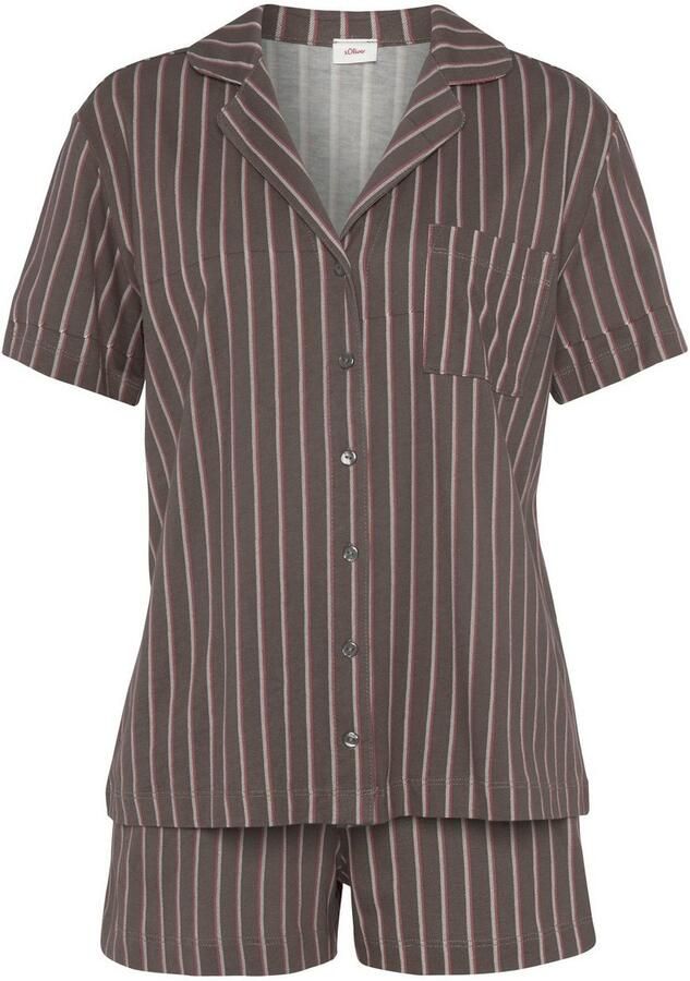 S.Oliver RED LABEL Beachwear Shortama met een mooi motief (2-delig) - Foto 3