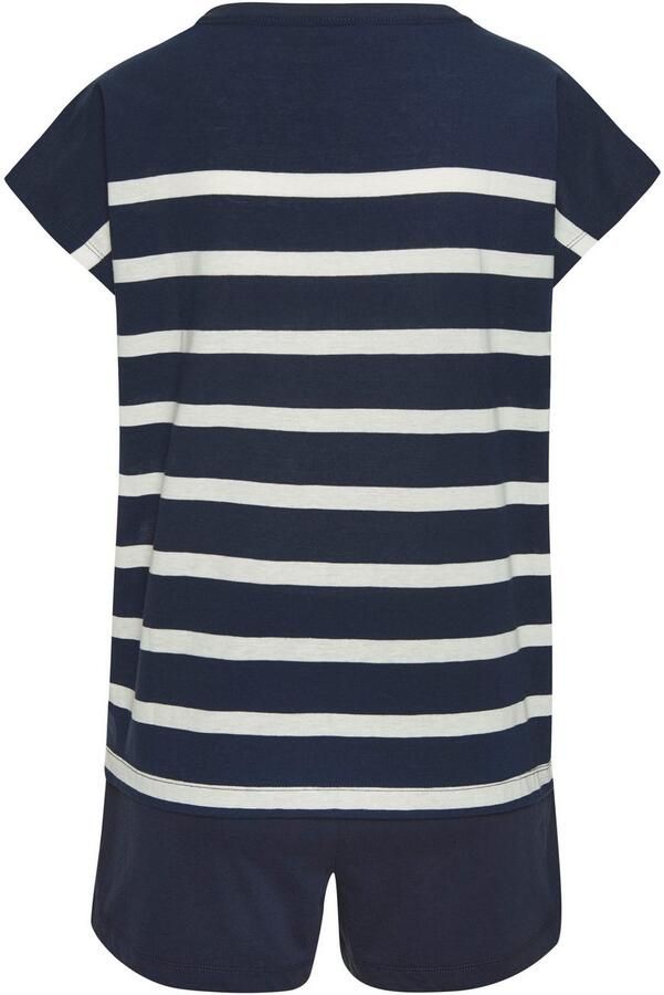 S.Oliver RED LABEL Beachwear Shortama met garengeverfde strepen in het bovenstuk (2-delig) - Foto 4