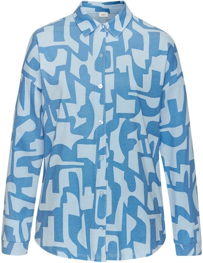 S.Oliver RED LABEL Beachwear Shortama met grafische print (2-delig) - Foto 4