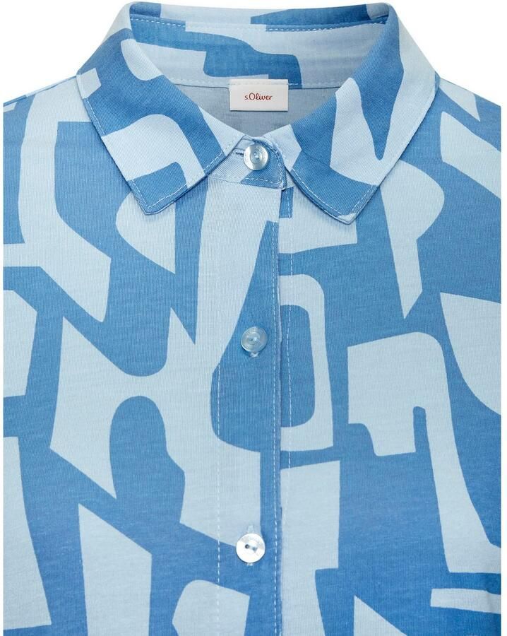 S.Oliver RED LABEL Beachwear Shortama met grafische print (2-delig) - Foto 2