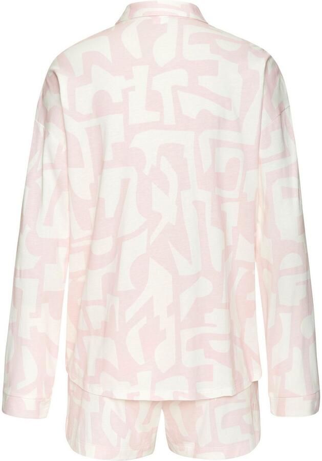 S.Oliver RED LABEL Beachwear Shortama met grafische print (2-delig) - Foto 4