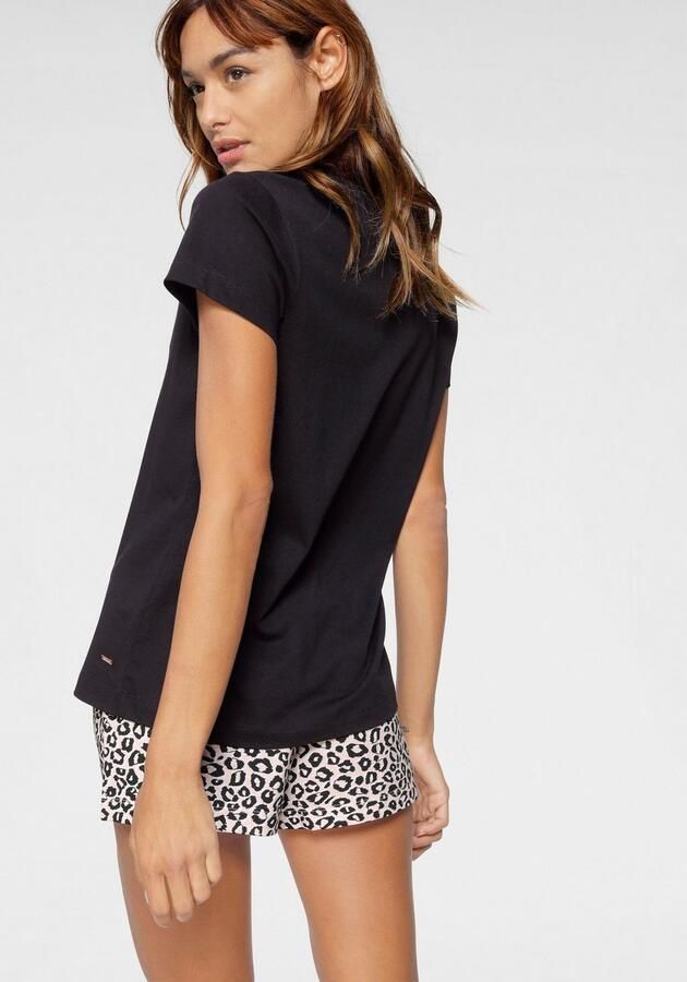 S.Oliver RED LABEL Beachwear Shortama met luipaardprint (2-delig 1 stuk) - Foto 5