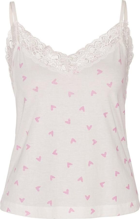 S.Oliver RED LABEL Beachwear Shortama met mooie kantdetails (2-delig) - Foto 5