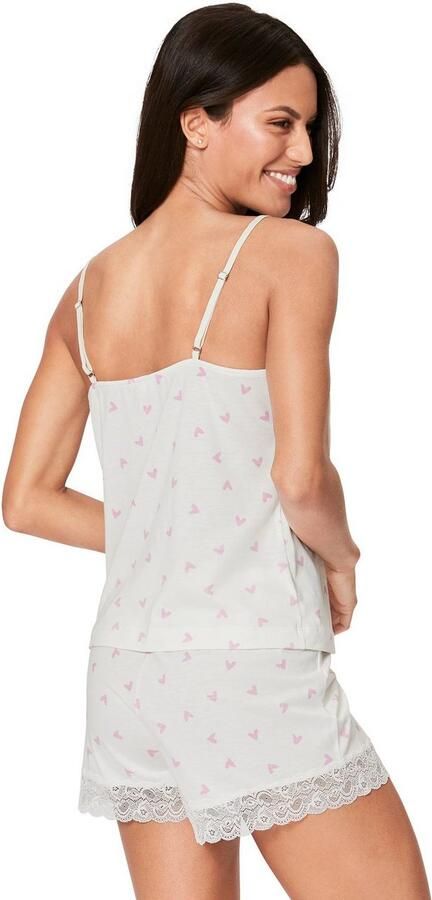 S.Oliver RED LABEL Beachwear Shortama met mooie kantdetails (2-delig) - Foto 6