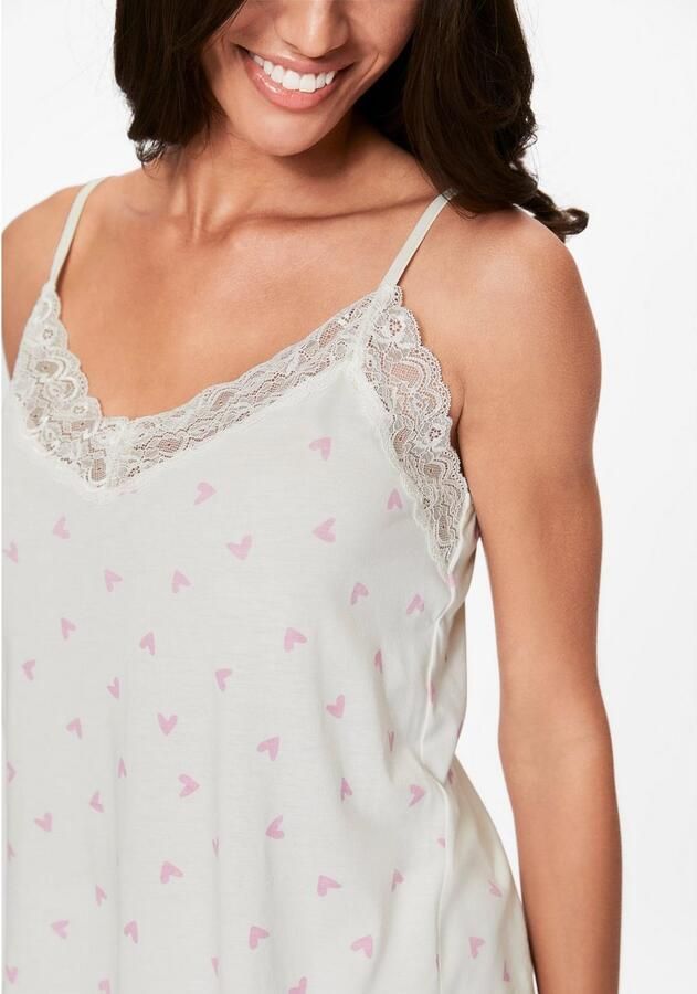 S.Oliver RED LABEL Beachwear Shortama met mooie kantdetails (2-delig) - Foto 4