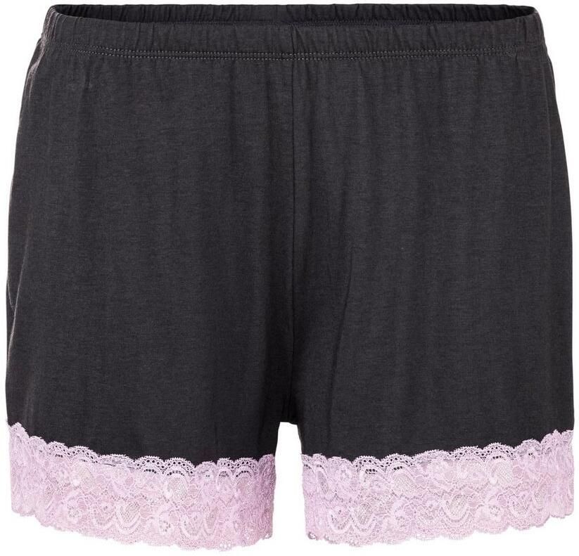 S.Oliver RED LABEL Beachwear Shortama met mooie kantdetails (2-delig)