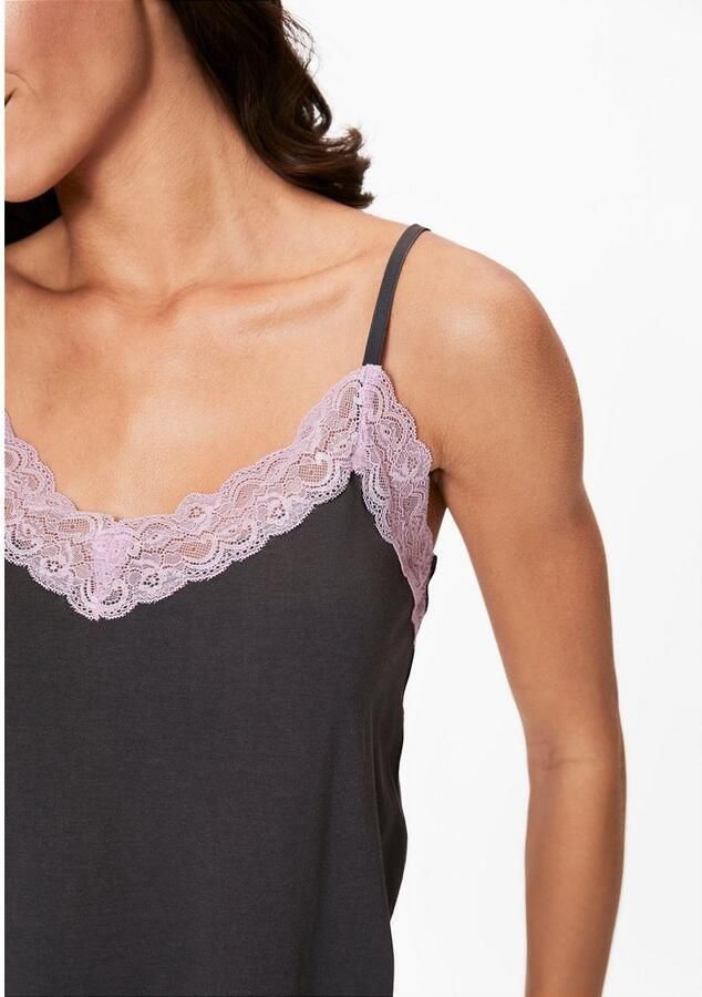 S.Oliver RED LABEL Beachwear Shortama met mooie kantdetails (2-delig) - Foto 4