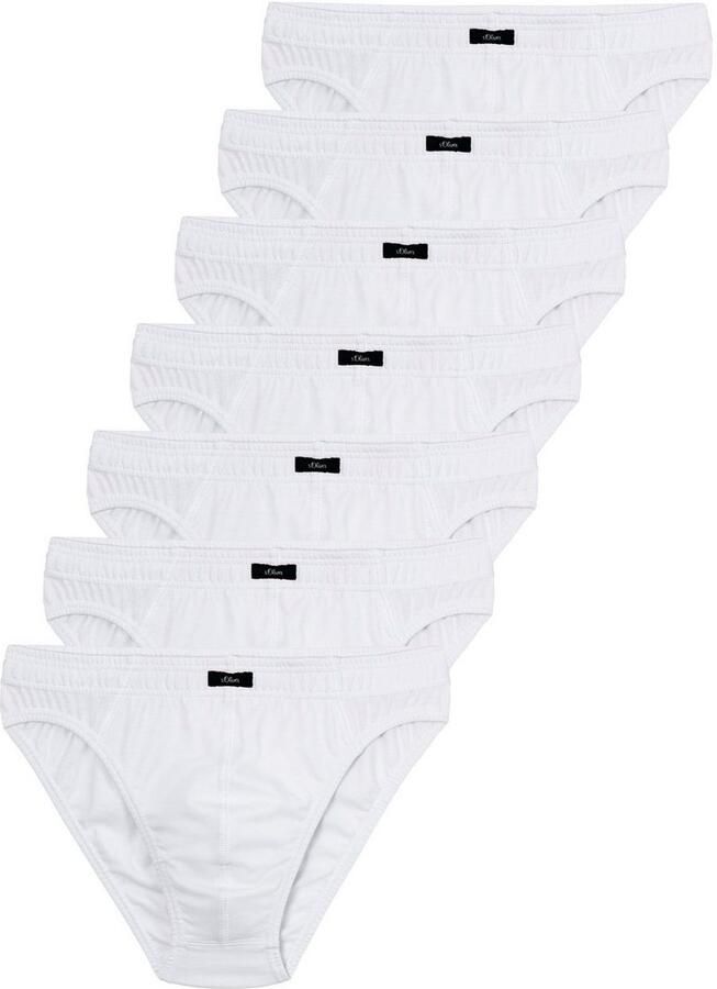 S.Oliver RED LABEL Beachwear Slip Heren onderbroek Weekvoorraad in een blik (blik 7 stuks 7 stuks in set)