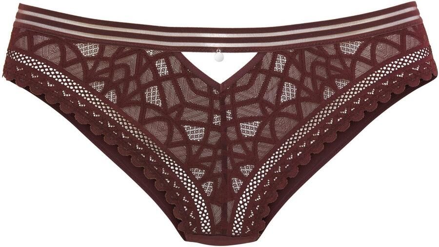 S.Oliver RED LABEL Beachwear Slip Milene met edele band en modieus accessoire aan de voorkant in het midden - Foto 2