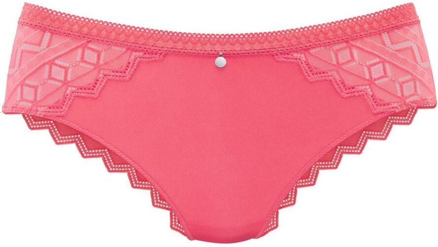 S.Oliver RED LABEL Beachwear Slip Romane met grafische kant in transparante look - Foto 3
