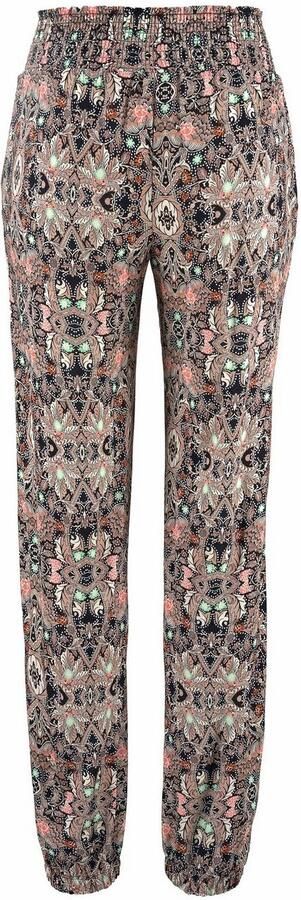 S.Oliver RED LABEL Beachwear Strandbroek met all-over print en zakken stoffen broek zomerbroek elastisch - Foto 4