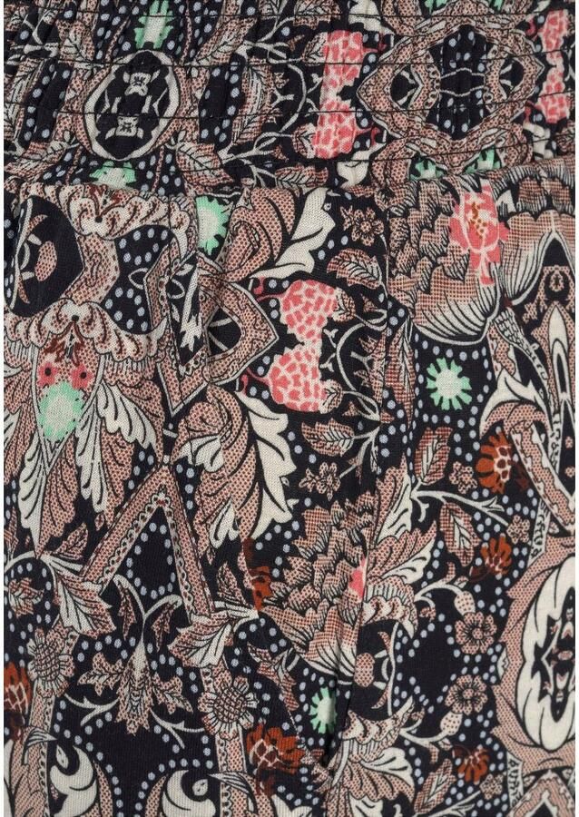 S.Oliver RED LABEL Beachwear Strandbroek met all-over print en zakken stoffen broek zomerbroek elastisch