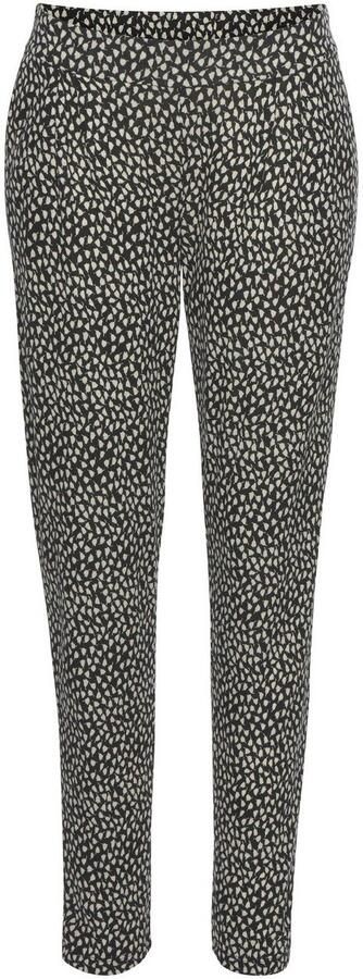 S.Oliver RED LABEL Beachwear Strandbroek met bloemenprint en zakken lichtgewicht jersey broek - Foto 7