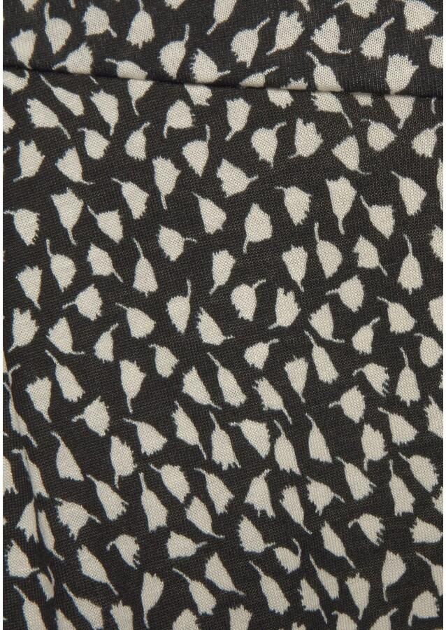 S.Oliver RED LABEL Beachwear Strandbroek met bloemenprint en zakken lichtgewicht jersey broek - Foto 4