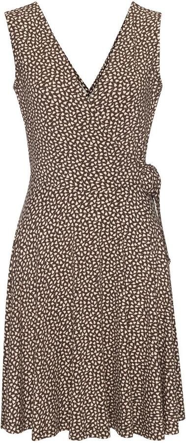 S.Oliver RED LABEL Beachwear Strandjurk met delicate bloe print en strikband - Foto 5