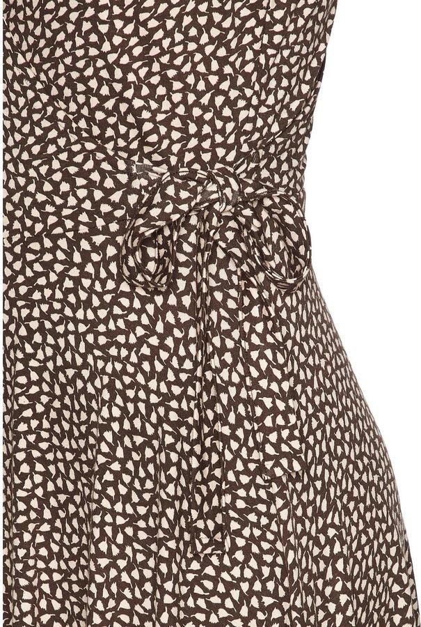 S.Oliver RED LABEL Beachwear Strandjurk met delicate bloe print en strikband - Foto 2