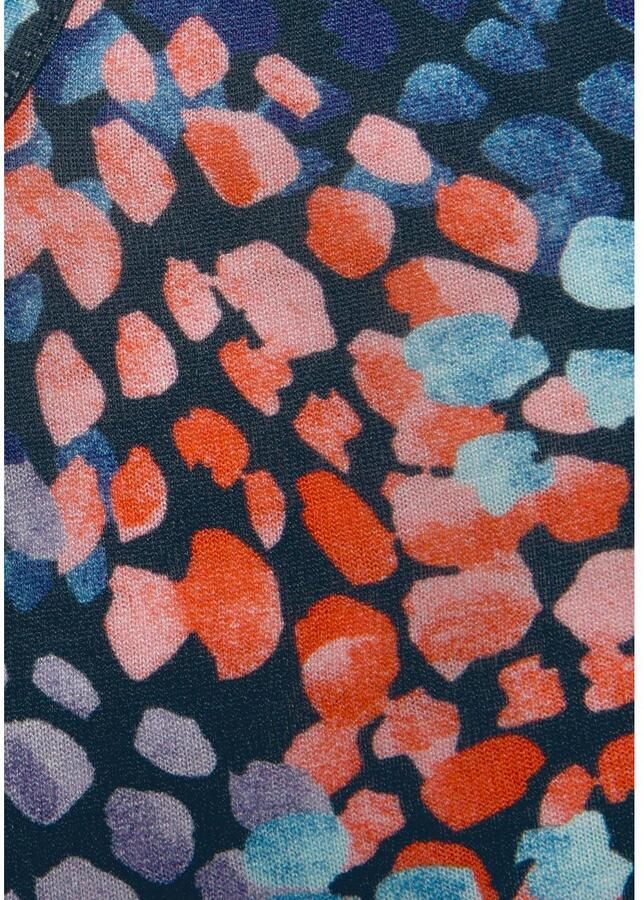 S.Oliver RED LABEL Beachwear Strandtop in lichte a-vorm zomertop cut-out