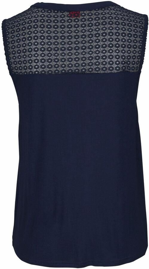 S.Oliver RED LABEL Beachwear Strandtop met inzet bovenaan - Foto 3