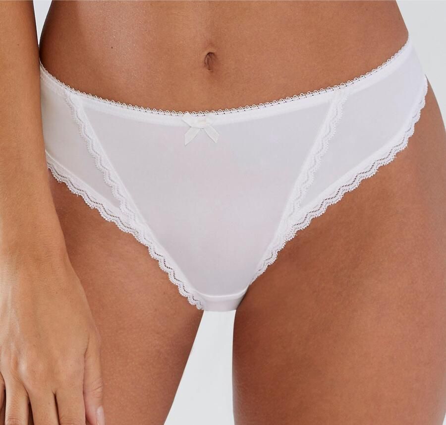 S.Oliver RED LABEL Beachwear String Camille met fijne kanten rand - Foto 3