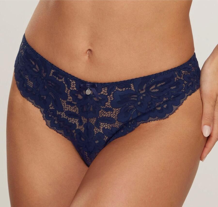 S.Oliver RED LABEL Beachwear String Charline van gebloemde kant - Foto 4