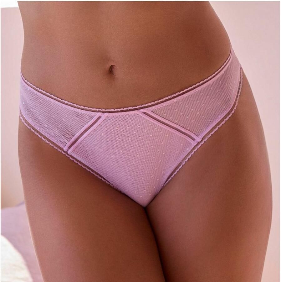 S.Oliver RED LABEL Beachwear String Charlotte in subtiele stippen-look