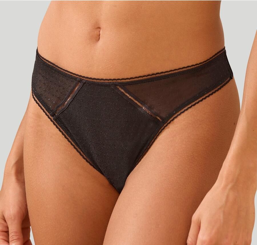 S.Oliver RED LABEL Beachwear String Charlotte in subtiele stippen-look - Foto 3