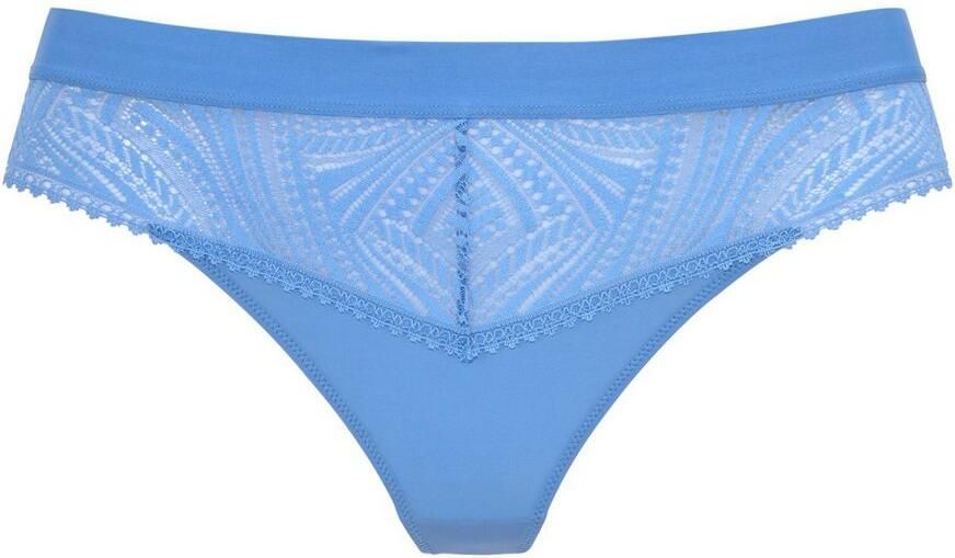 S.Oliver RED LABEL Beachwear String Clemence met modieuze band en grafische kant - Foto 3