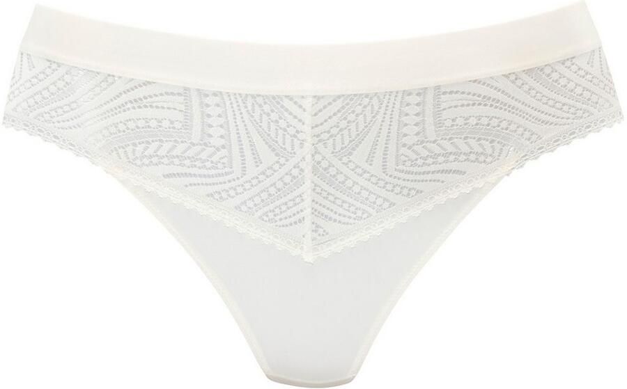 S.Oliver RED LABEL Beachwear String Cle ce met modieuze band en grafische kant - Foto 2