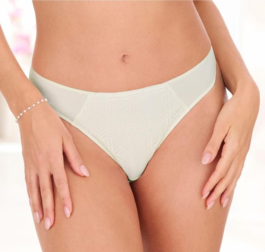 S.Oliver RED LABEL Beachwear String FABIENNE van fijn grafisch kant - Foto 4