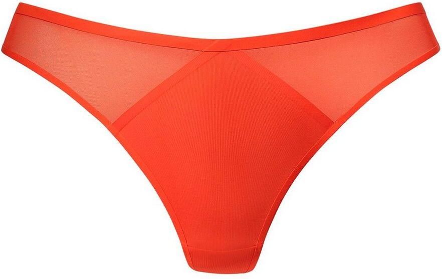 S.Oliver RED LABEL Beachwear String Louise met mesh-inzetten opzij - Foto 4