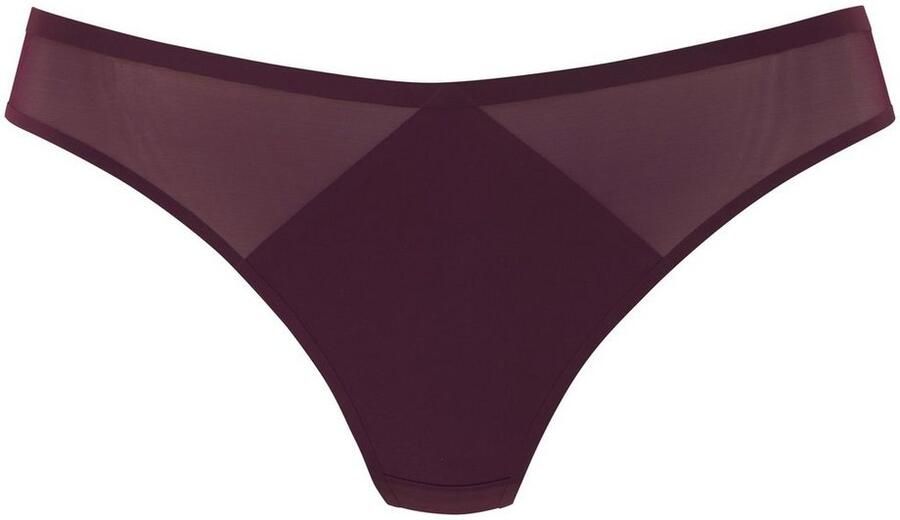 S.Oliver RED LABEL Beachwear String Louise met mesh-inzetten opzij - Foto 3