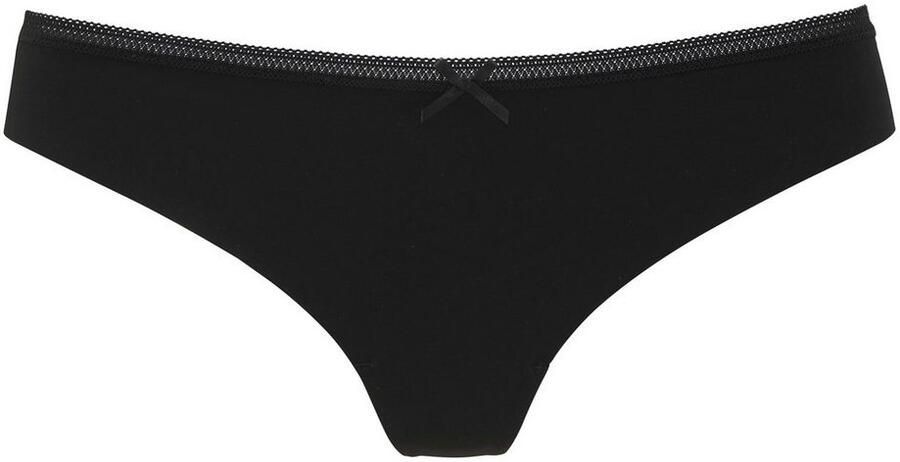 S.Oliver RED LABEL Beachwear String SEAMLESS met naadloze verwerking en mooie kant-bies - Foto 3