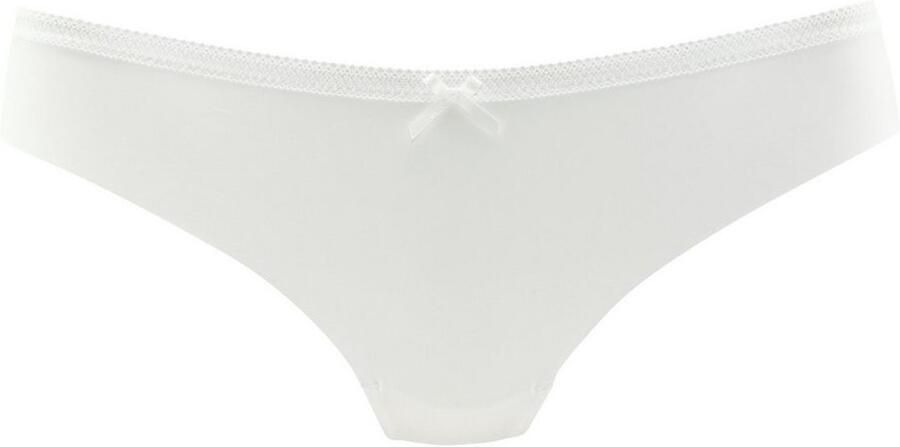 S.Oliver RED LABEL Beachwear String SEAMLESS met naadloze verwerking en mooie kant-bies - Foto 3