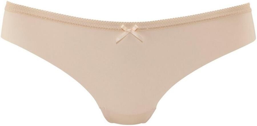 S.Oliver RED LABEL Beachwear String SEAMLESS met naadloze verwerking en mooie kant-bies - Foto 4